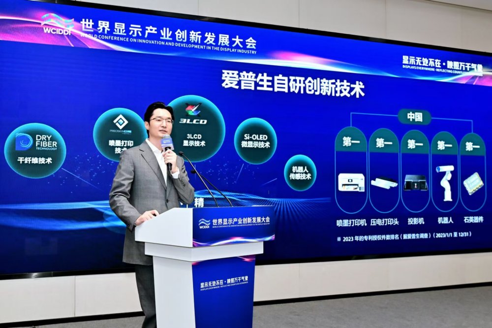 用数字科技赋能文旅创新 爱普生参加2024世界显示产业创新发展大会(图2)