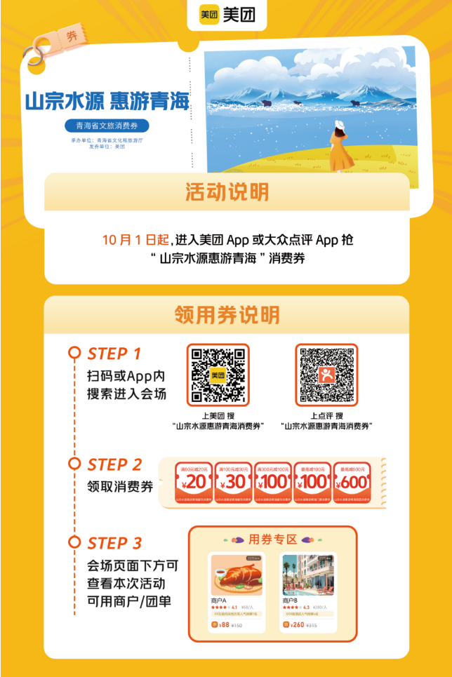 元旦春节期间 青海将发放百万元“山宗水源 惠游青海”文旅消费券(图4)