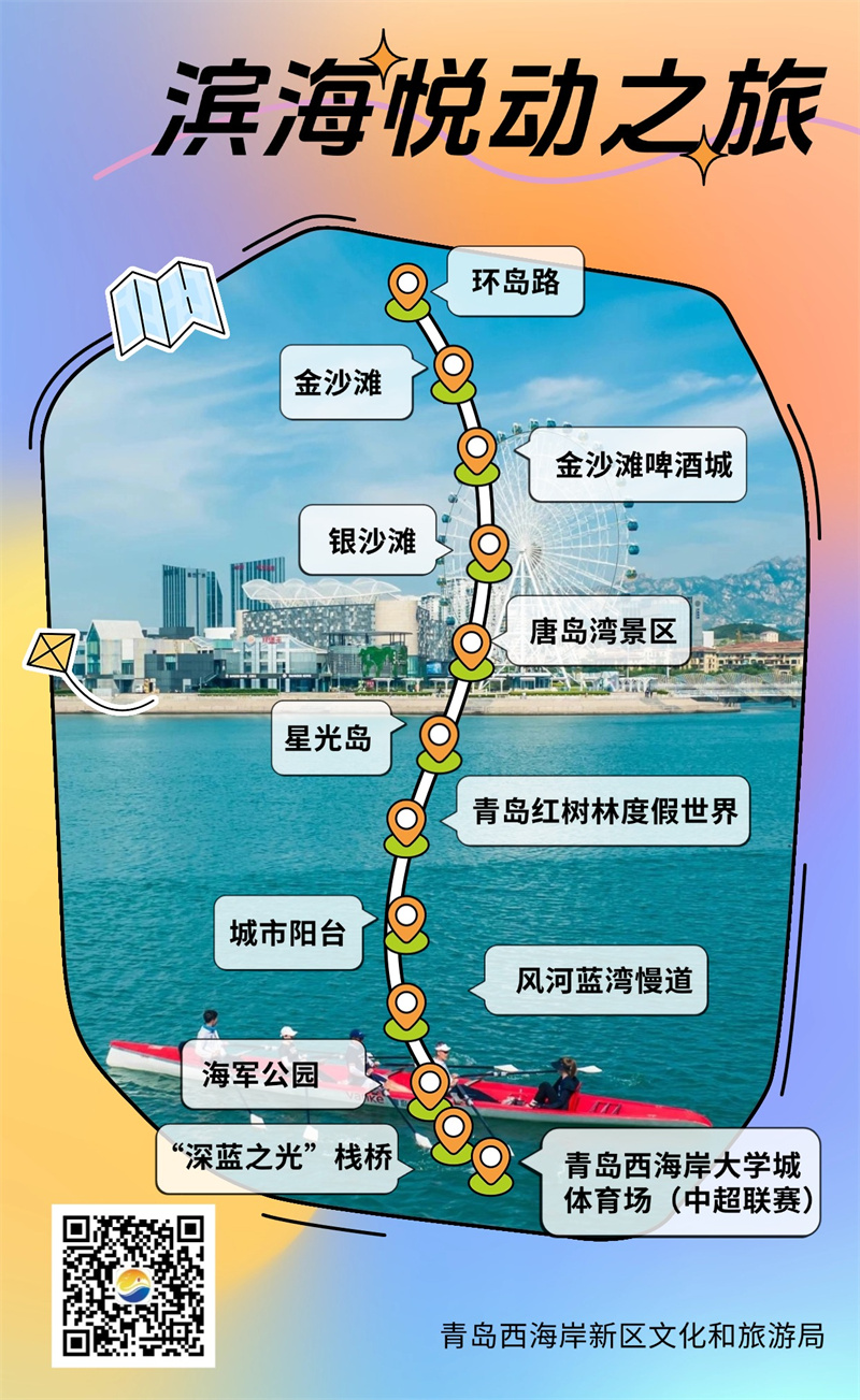 30余项春季旅游活动、4条春季主题旅游线路发布 青岛西海岸新区文旅盛宴来了(图4)
