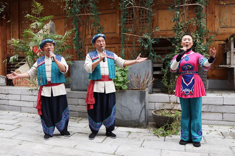 百姓“村晚” 唱响乡村“好声音”(图2)